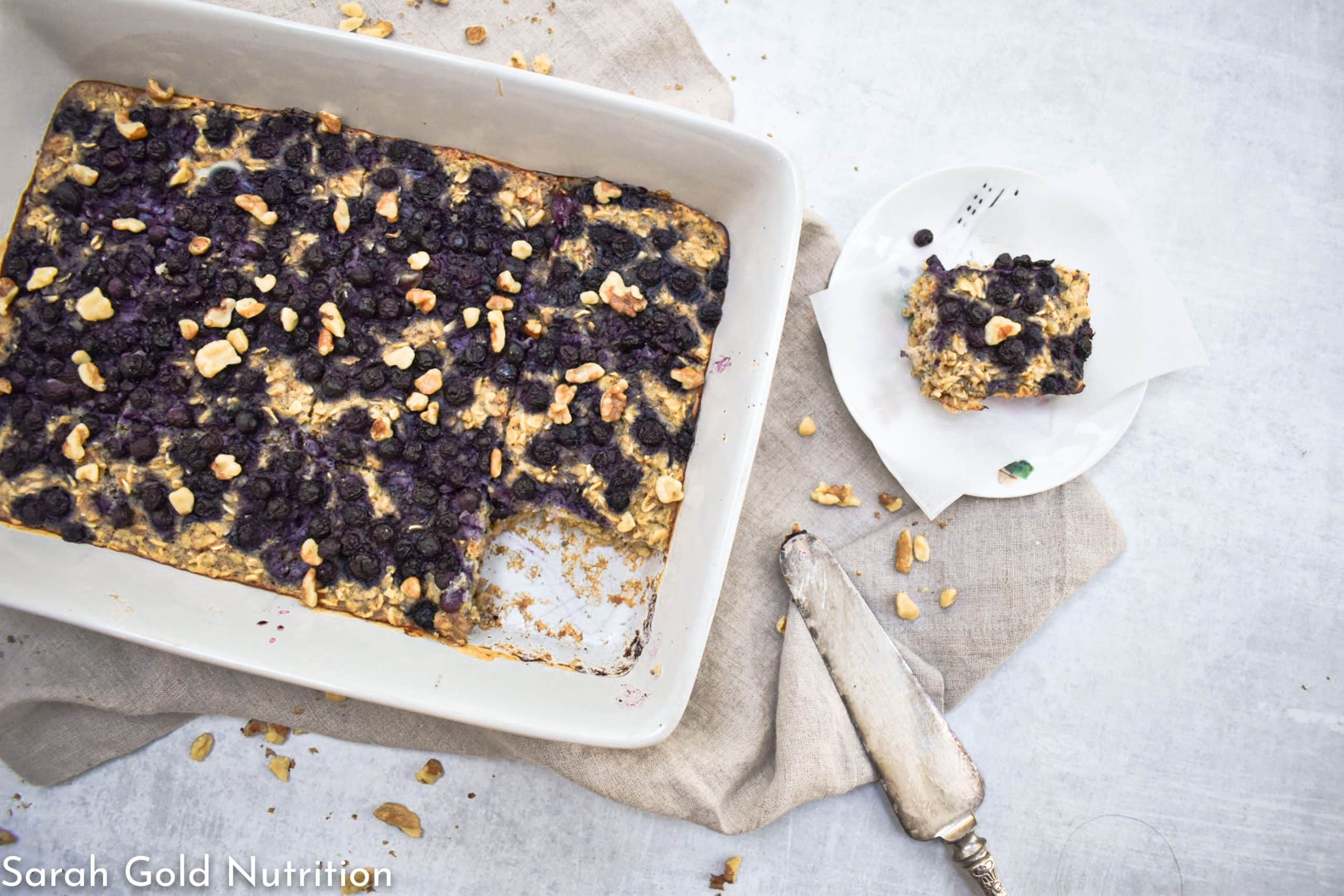 High-Protein Baked Oatmeal: Meal Prep for Lasting Fullness